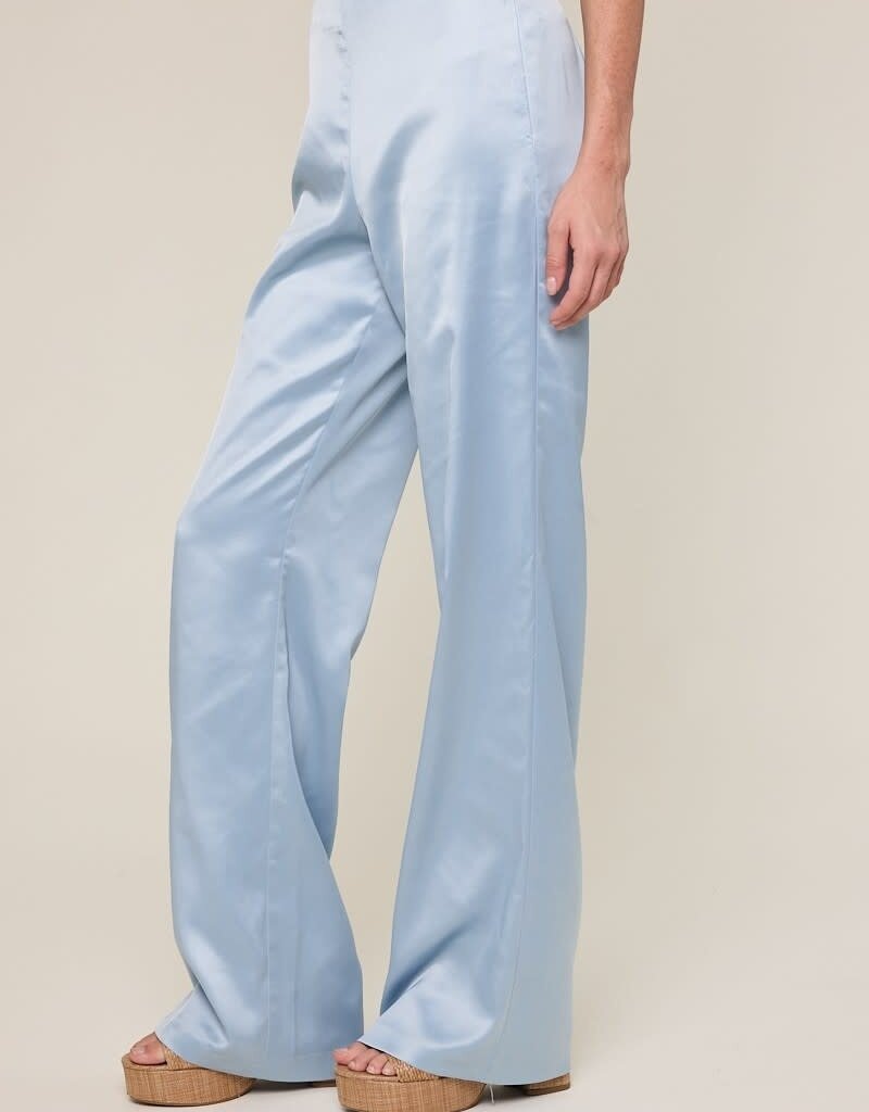 Satin Side Zip Pants