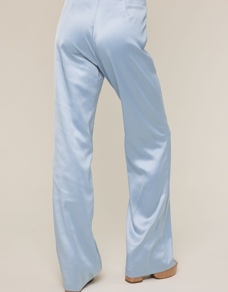 Satin Side Zip Pants