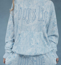 Boys Lie Blue Manhunt Racer Hoodie