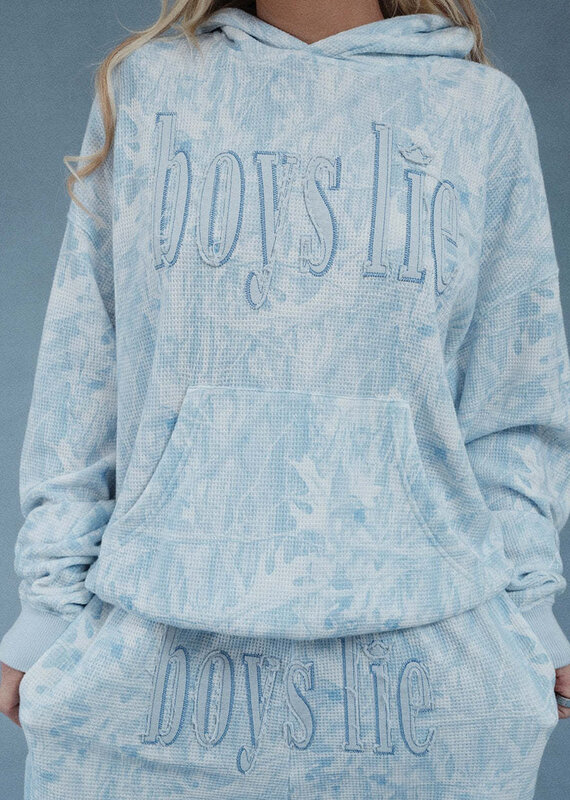 Boys Lie Blue Manhunt Racer Hoodie
