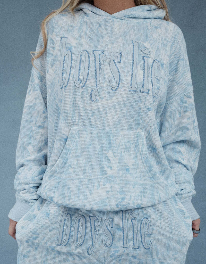 Boys Lie Blue Manhunt Racer Hoodie