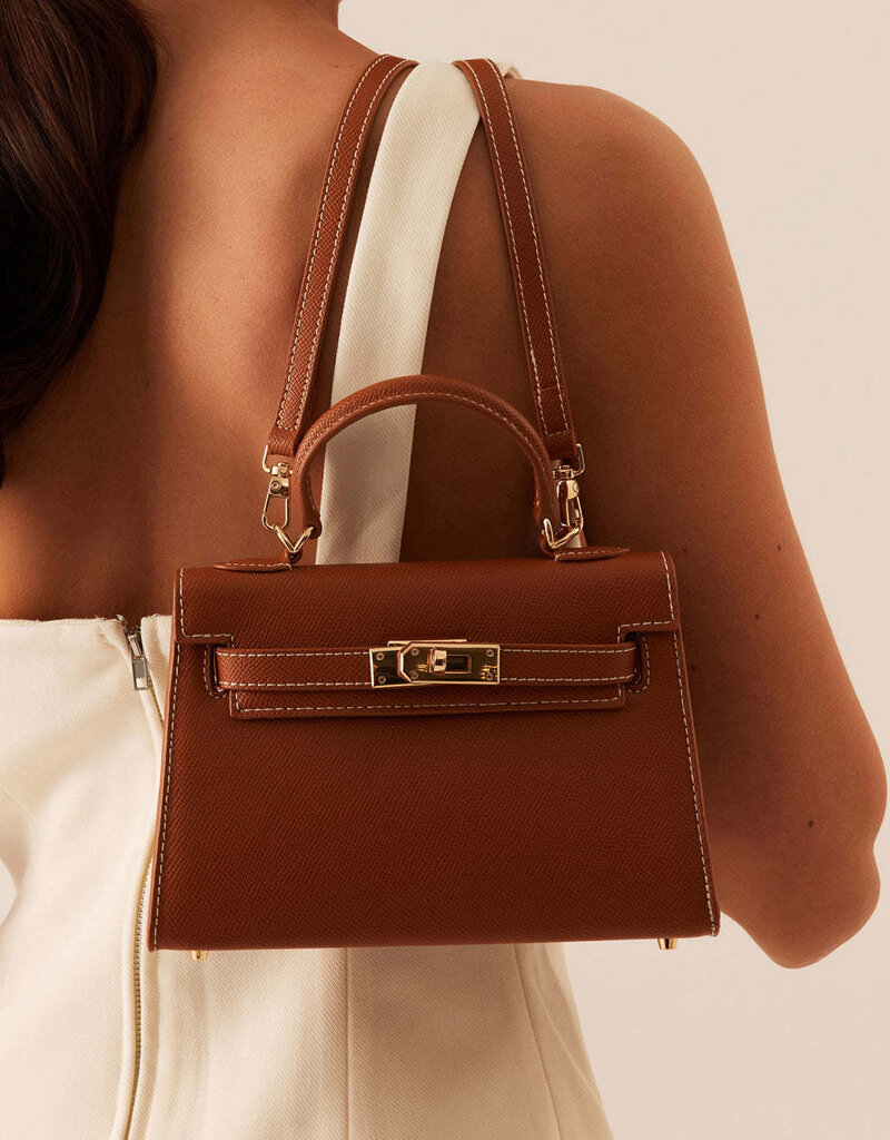 Billini Hariette Handle Bag Tan