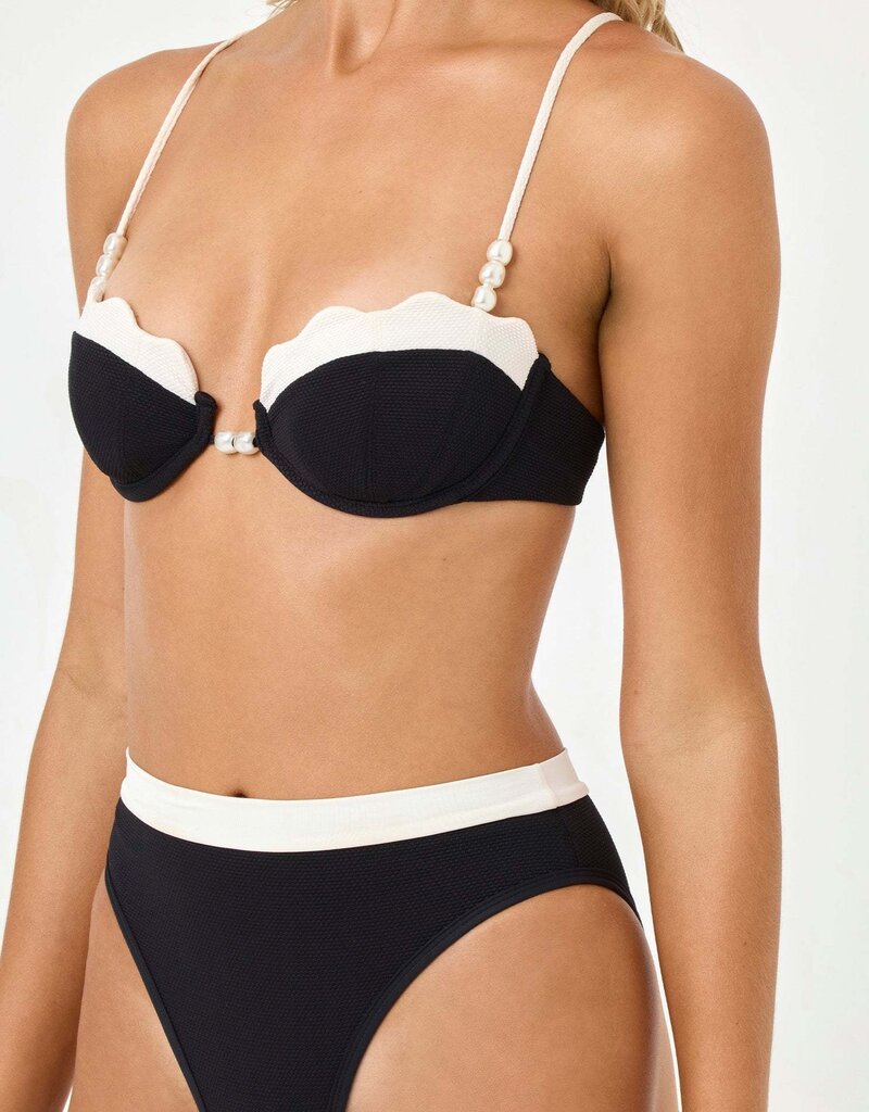L Space Sunrise Shell Bikini Top
