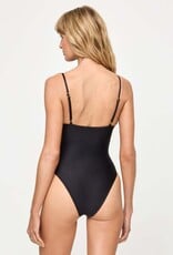 L Space Tatum Satin Shine One Piece Swimsuit Classic