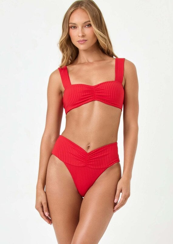 L Space Marlee Eco Rib Bikini Top