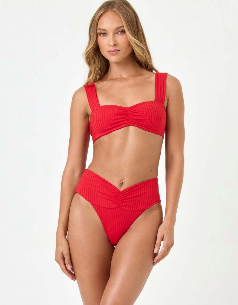 L Space Marlee Eco Rib Bikini Top