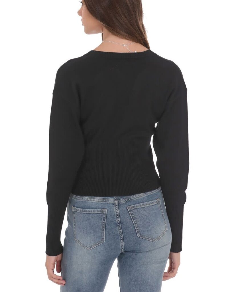Lucy In The Sky Cinched Knit Cardigan