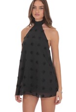 Lucy In The Sky Florette Halter Shift Mini Dress