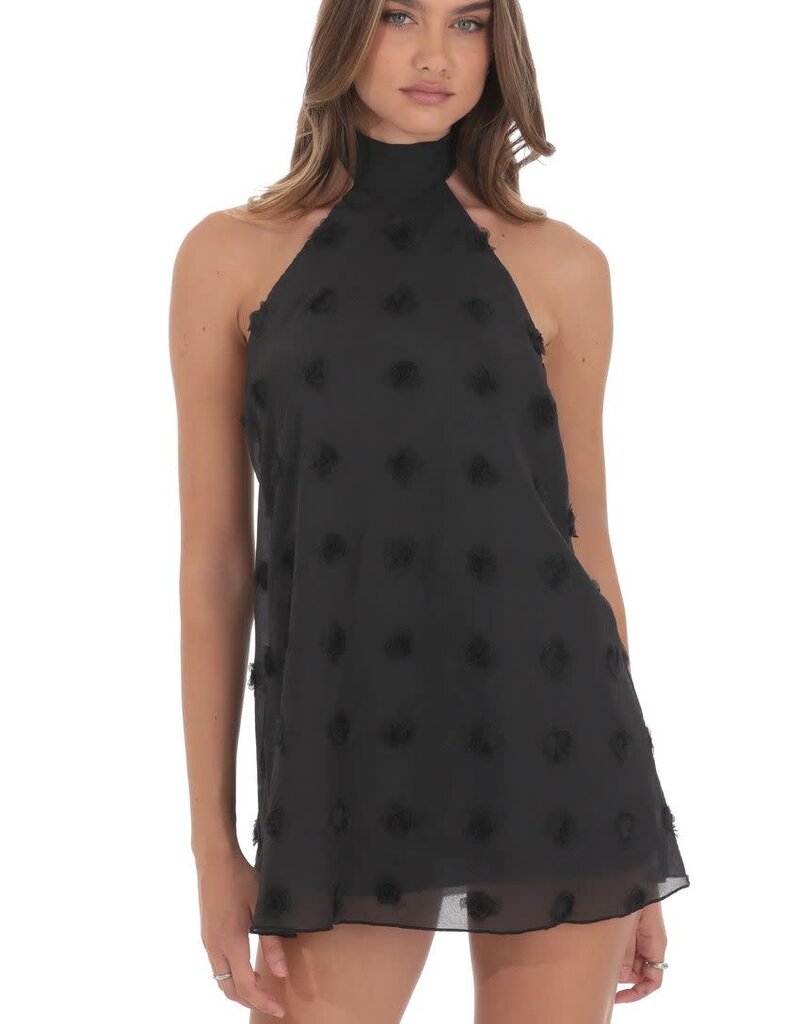 Lucy In The Sky Florette Halter Shift Mini Dress