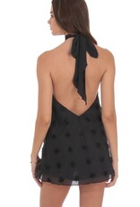 Lucy In The Sky Florette Halter Shift Mini Dress