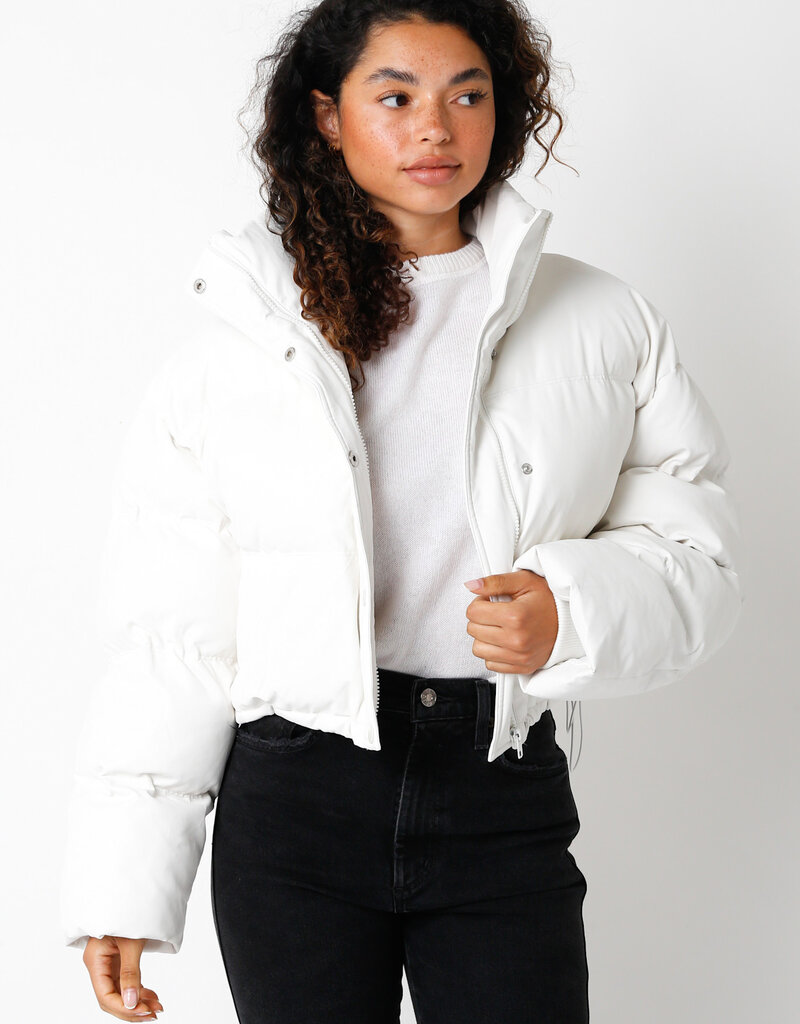 Cindy Puffer Crop Jacket