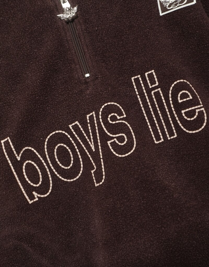Boys Lie BFFAE Half Zip A1 Crewneck