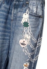 Boys Lie Done Denim Sweatpants