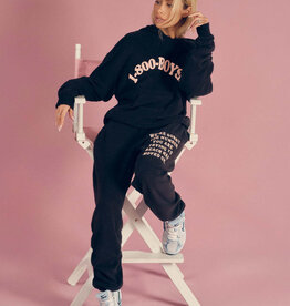 Boys Lie Black 1-800 Boys Lie Mac Slim Sweats