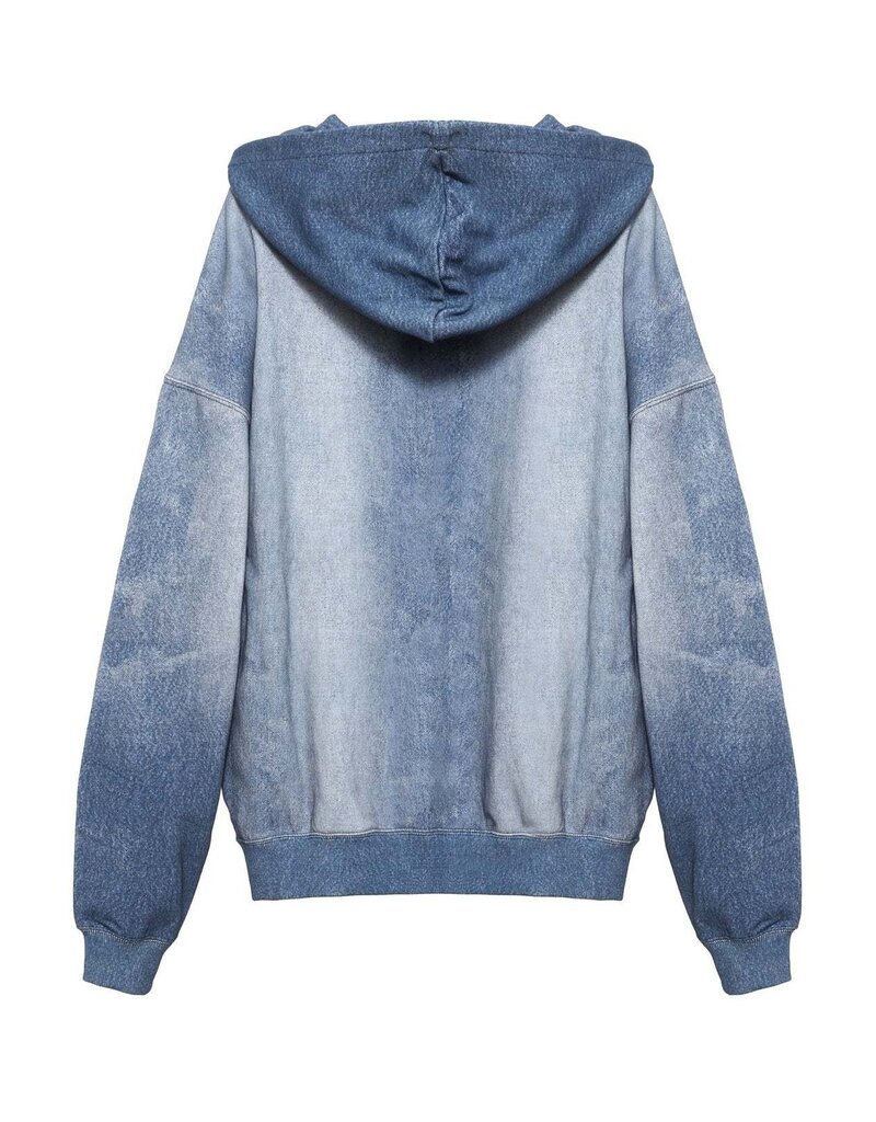 Boys Lie Done Denim Racer Hoodie