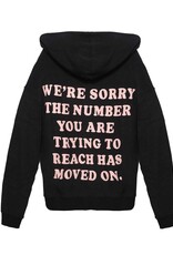 Boys Lie Black 1-800 Boys Lie Racer Hoodie