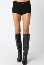 Deane Faux Suede Micro Shorts