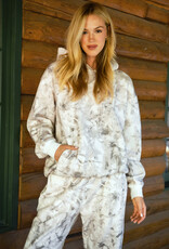 Woodland Camo Fleece Oversized Hoodie