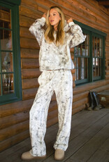 Woodland Camo Fleece Oversized Hoodie