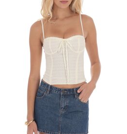 Lucy In The Sky Low Rise Denim Mini Skirt