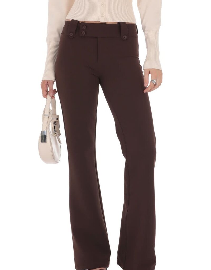 Lucy In The Sky Low Rise Boot Cut Pants