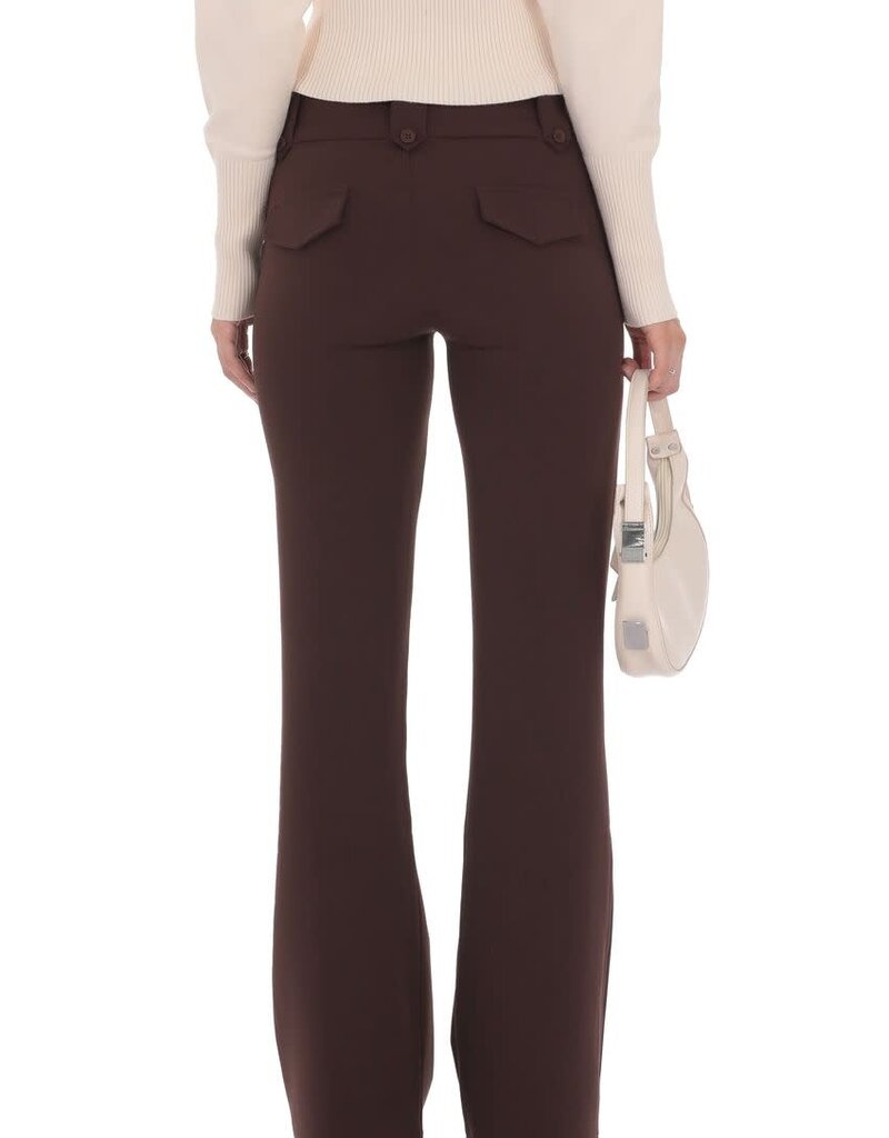 Lucy In The Sky Low Rise Boot Cut Pants