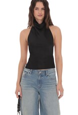Lucy In The Sky Satin Open Back Top