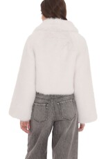 Lucy In The Sky Faux Fur Cropped Jacket