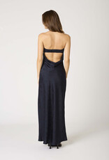 Tonal Floral Cowl Back Maxi Dress