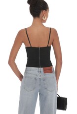 Lucy In The Sky Sheer Mesh Corset Top