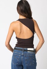 Harris Ribbed Cutout Tank Top