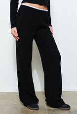 Roth Ribbed Contrast Waistband Pants