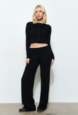 Roth Ribbed Contrast Waistband Pants