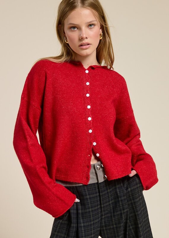 Classic Lightweight Button Down Cardigan Sweater