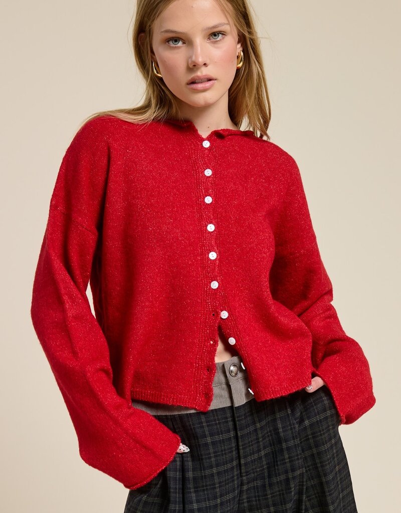 Classic Lightweight Button Down Cardigan Sweater