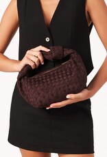 Billini Keri Handle Bag Chocolate Suede