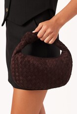 Billini Keri Handle Bag Chocolate Suede