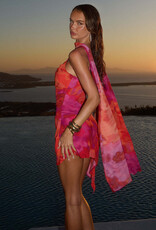 Alora Scoop Neck Mini Dress