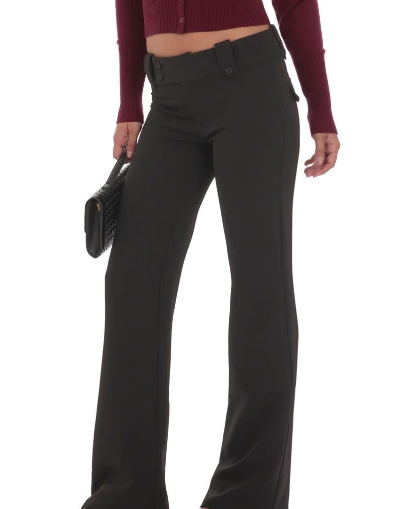 Lucy In The Sky Low Rise Boot Cut Pants