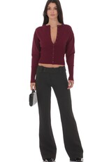 Lucy In The Sky Low Rise Boot Cut Pants
