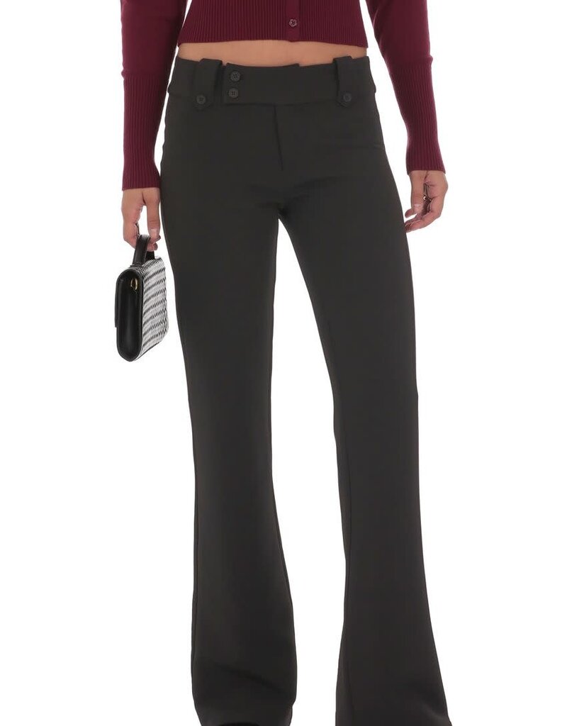 Lucy In The Sky Low Rise Boot Cut Pants