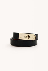 Billini Blake Belt Black Gold