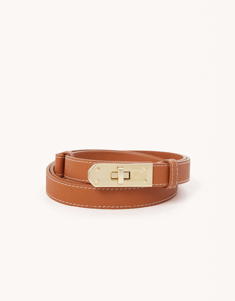 Billini Blake Belt Tan Gold