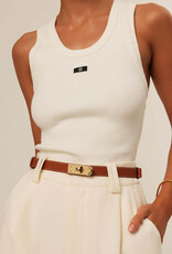 Billini Blake Belt Tan Gold