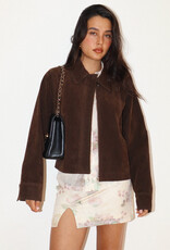 Retro Faux Suede Jacket