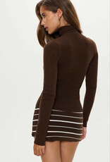 Frankies Bikinis Tucker Cloud Knit Turtleneck Sweater