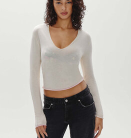 Frankies Bikinis Sloane Knit Hoodie