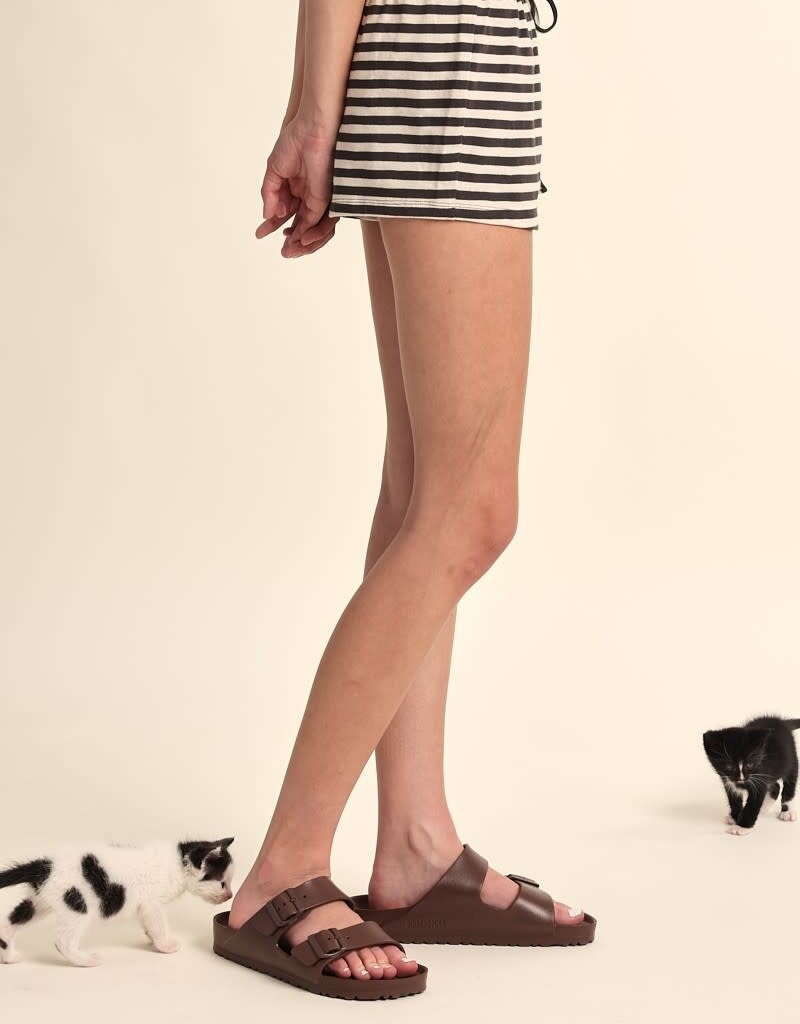 Simon Stripe Crewneck Long Sleeve Top