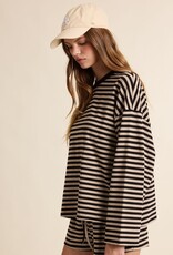 Simon Stripe Drawstring Shorts