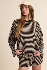 Simon Stripe Drawstring Shorts